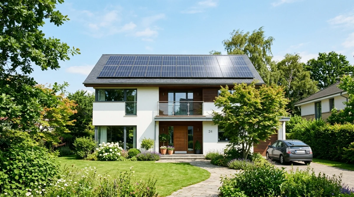 Combien de panneaux solaires pour une maison