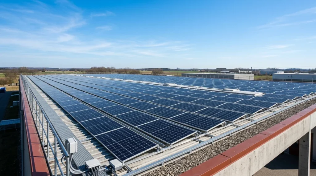 Combien rapporte 1000 m2 de panneaux solaires