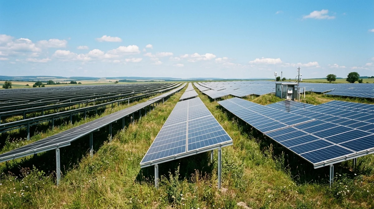 Combien rapporte un hectare de panneaux solaires