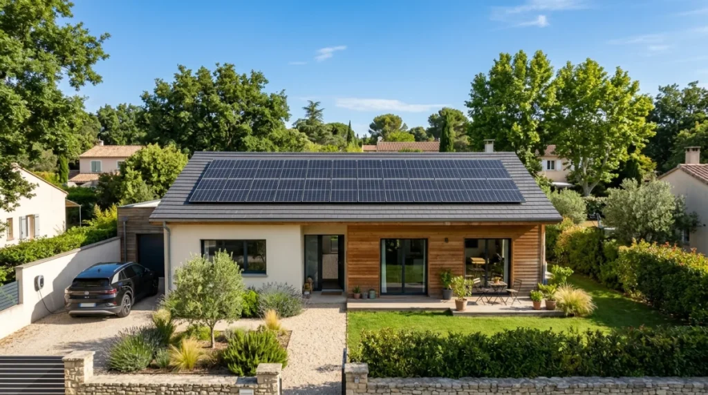 Combien de panneaux solaires pour une maison de 100 m2