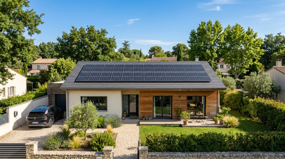 Combien de panneaux solaires pour une maison de 100 m2