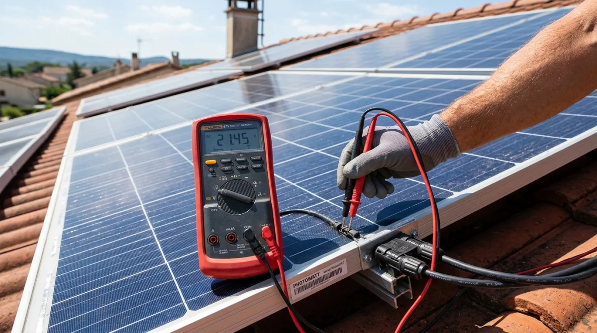 Comment tester un panneau solaire avec un multimètre