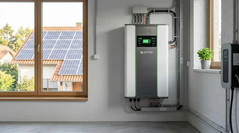Quelle batterie pour des panneaux solaires de 9000 W