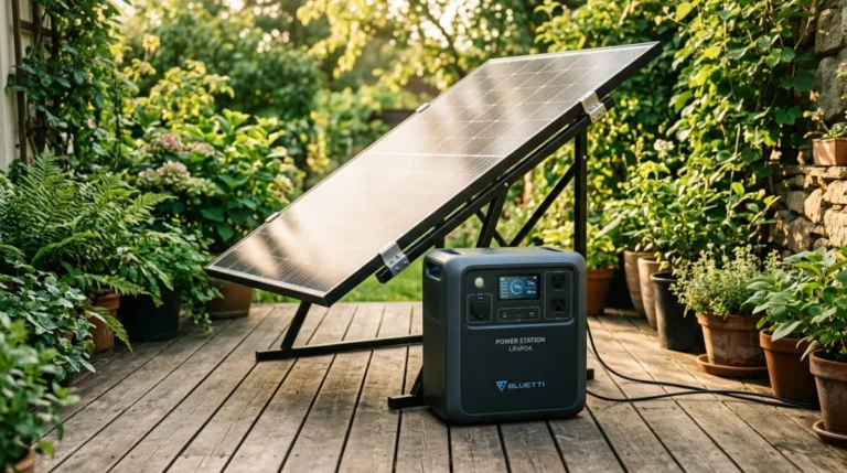 Quelle batterie choisir pour un panneau solaire plug and play