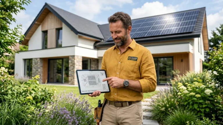 combien de panneau solaire pour une maison autonome