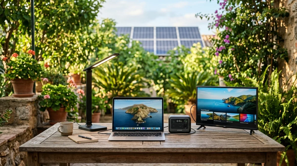 que peut on alimenter avec un panneau solaire 1000w