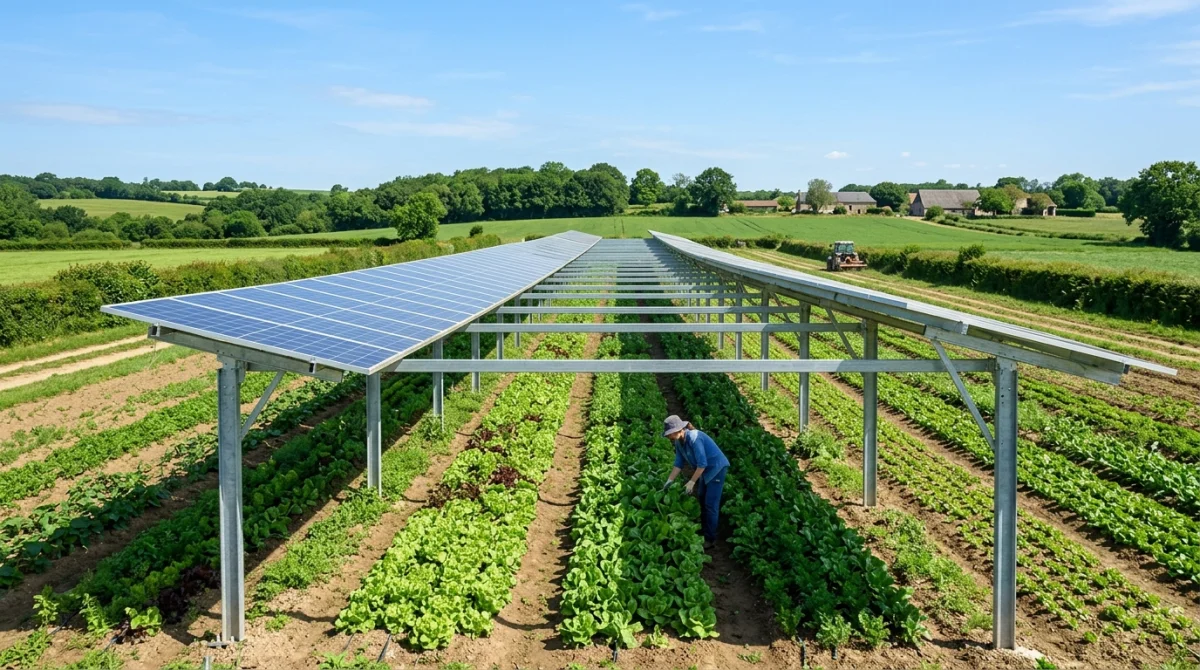 peut-on installer des panneaux solaires sur un terrain agricole