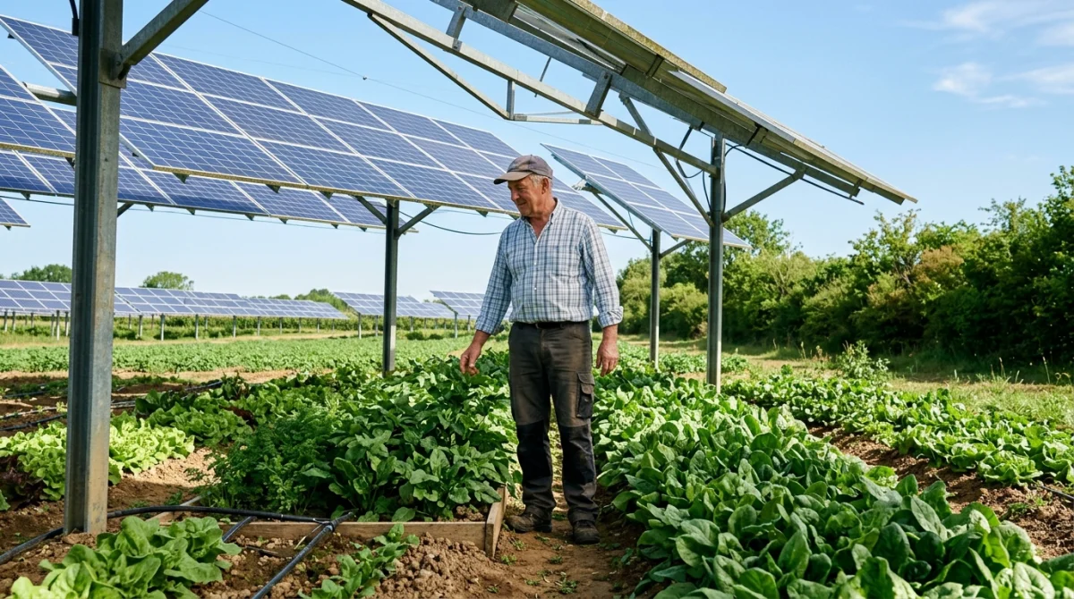peut-on installer des panneaux solaires sur un terrain agricole