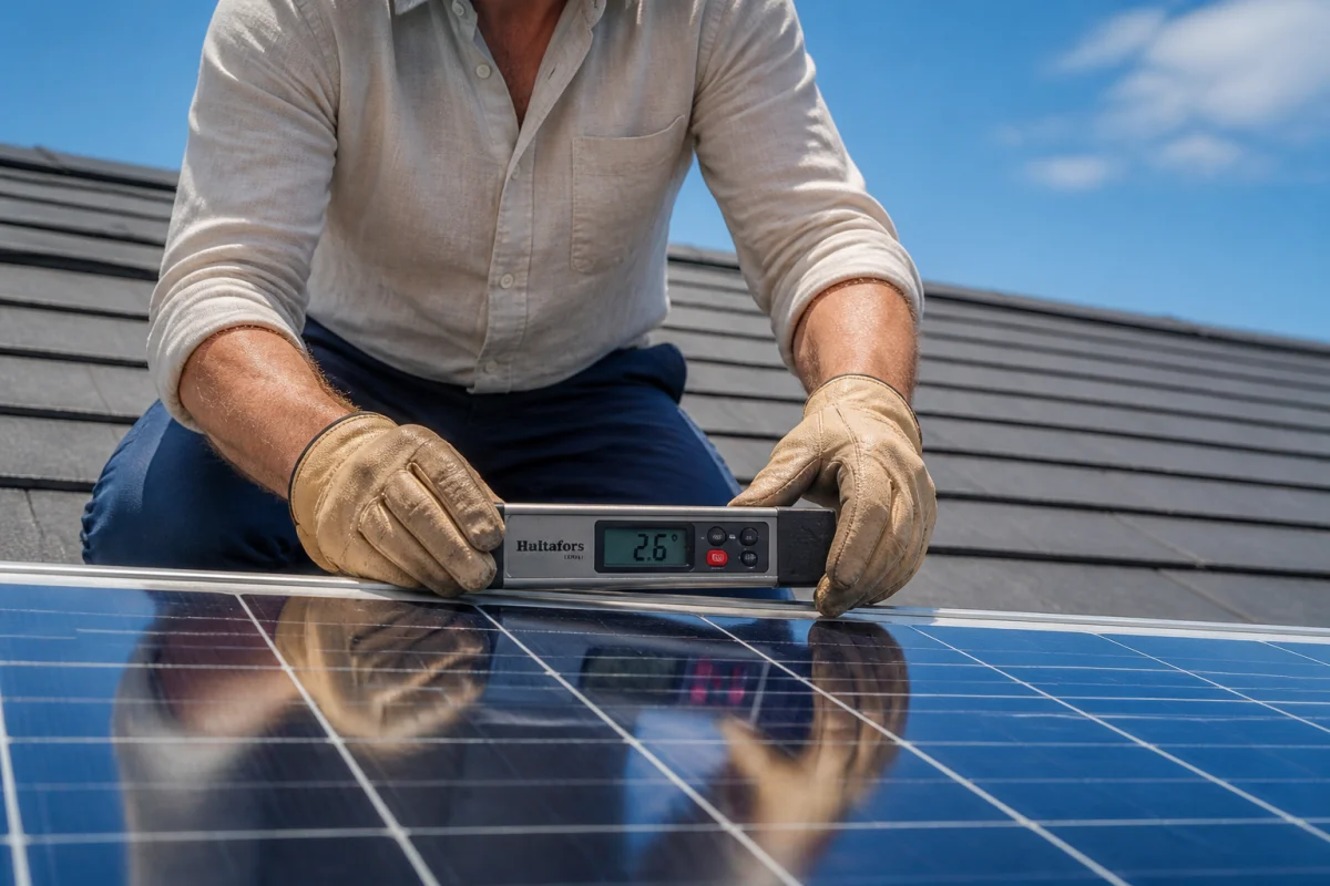 quel inclinaison panneau solaire