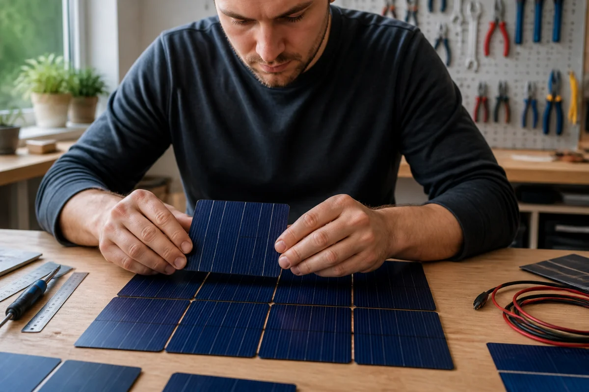 comment fabriquer un panneau solaire
