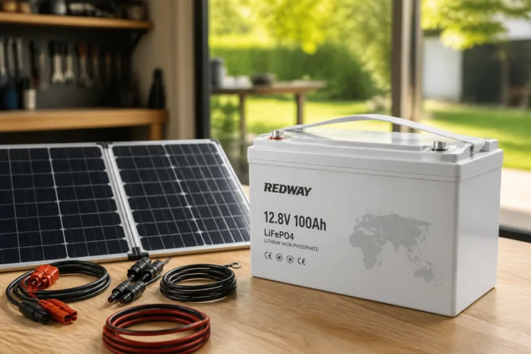 combien de batterie pour panneau solaire 300w