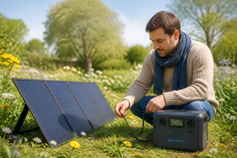 combien de temps pour recharger une batterie avec panneau solaire