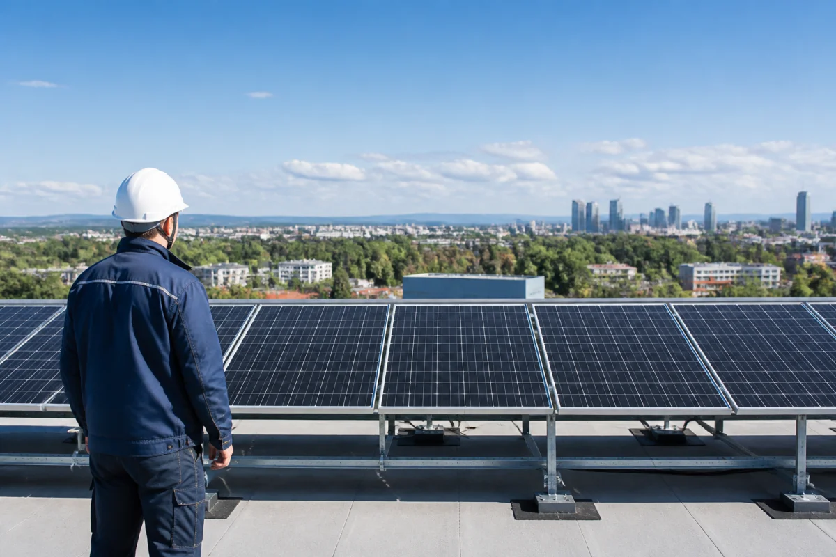 panneau solaire portrait ou paysage