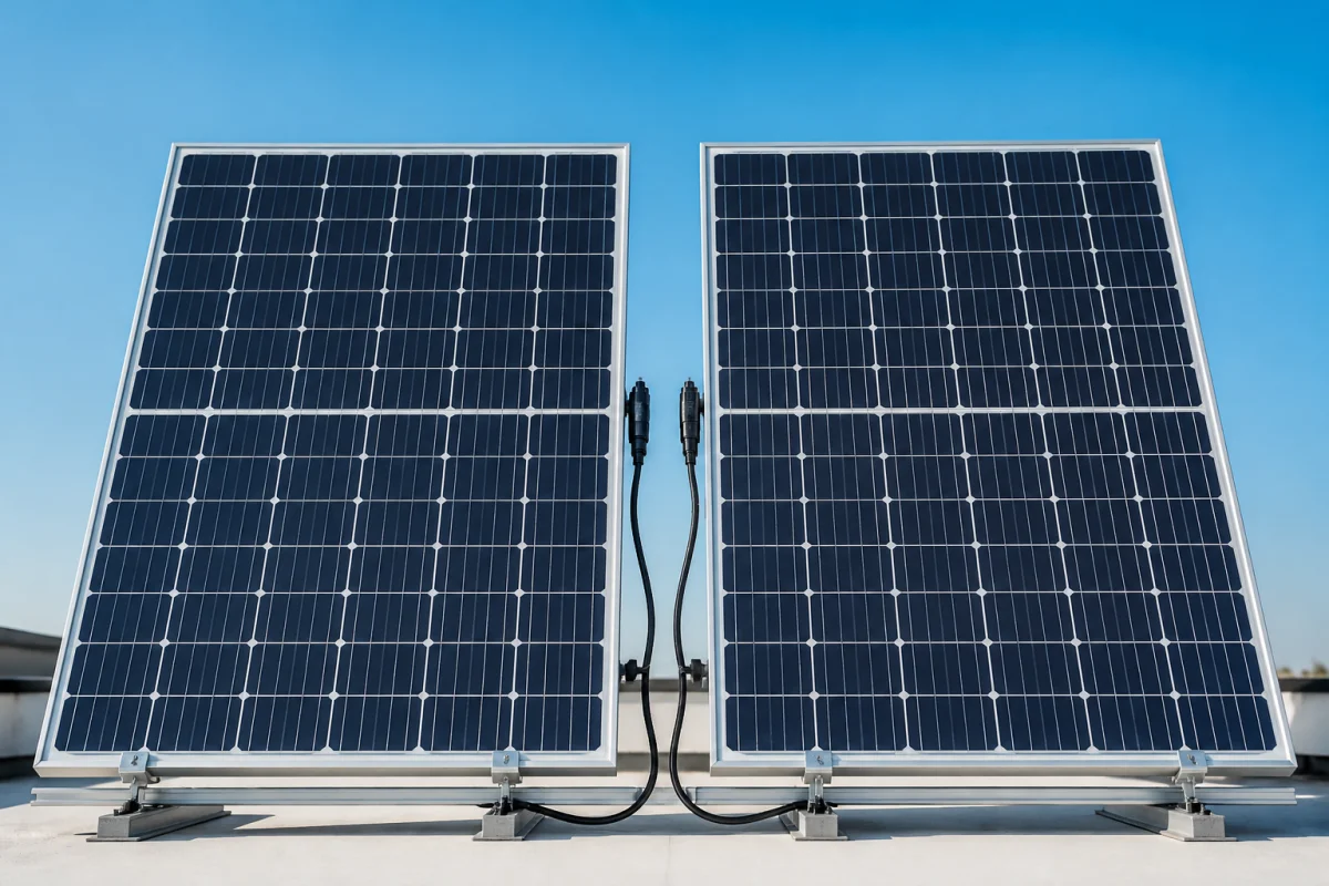 peut on brancher deux panneau solaire sur le même régulateur