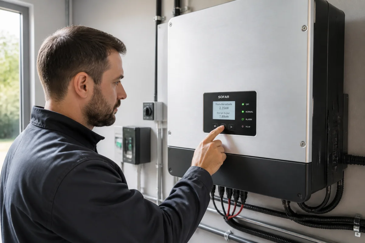 comment tester un onduleur photovoltaïque
