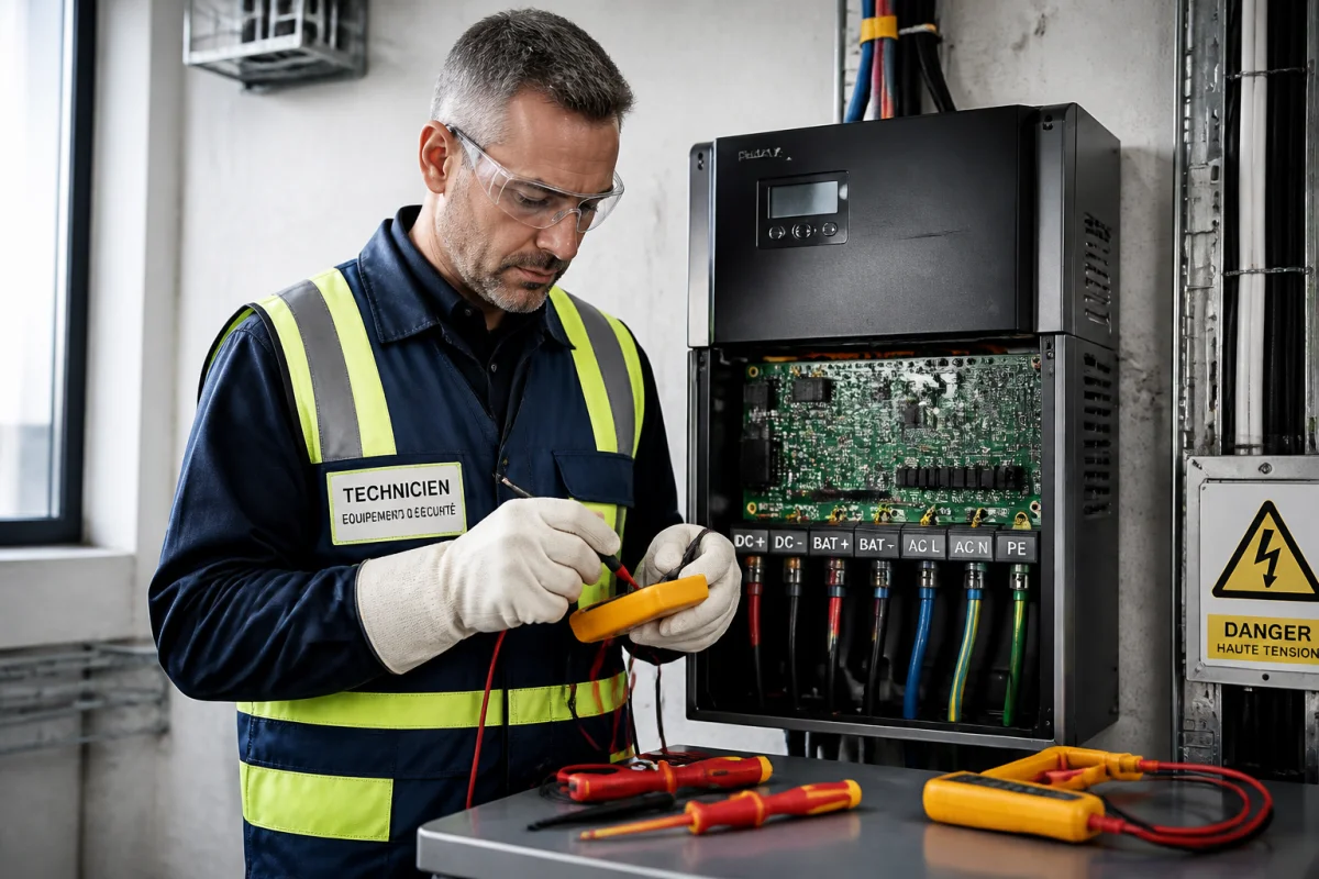 comment tester un onduleur photovoltaïque