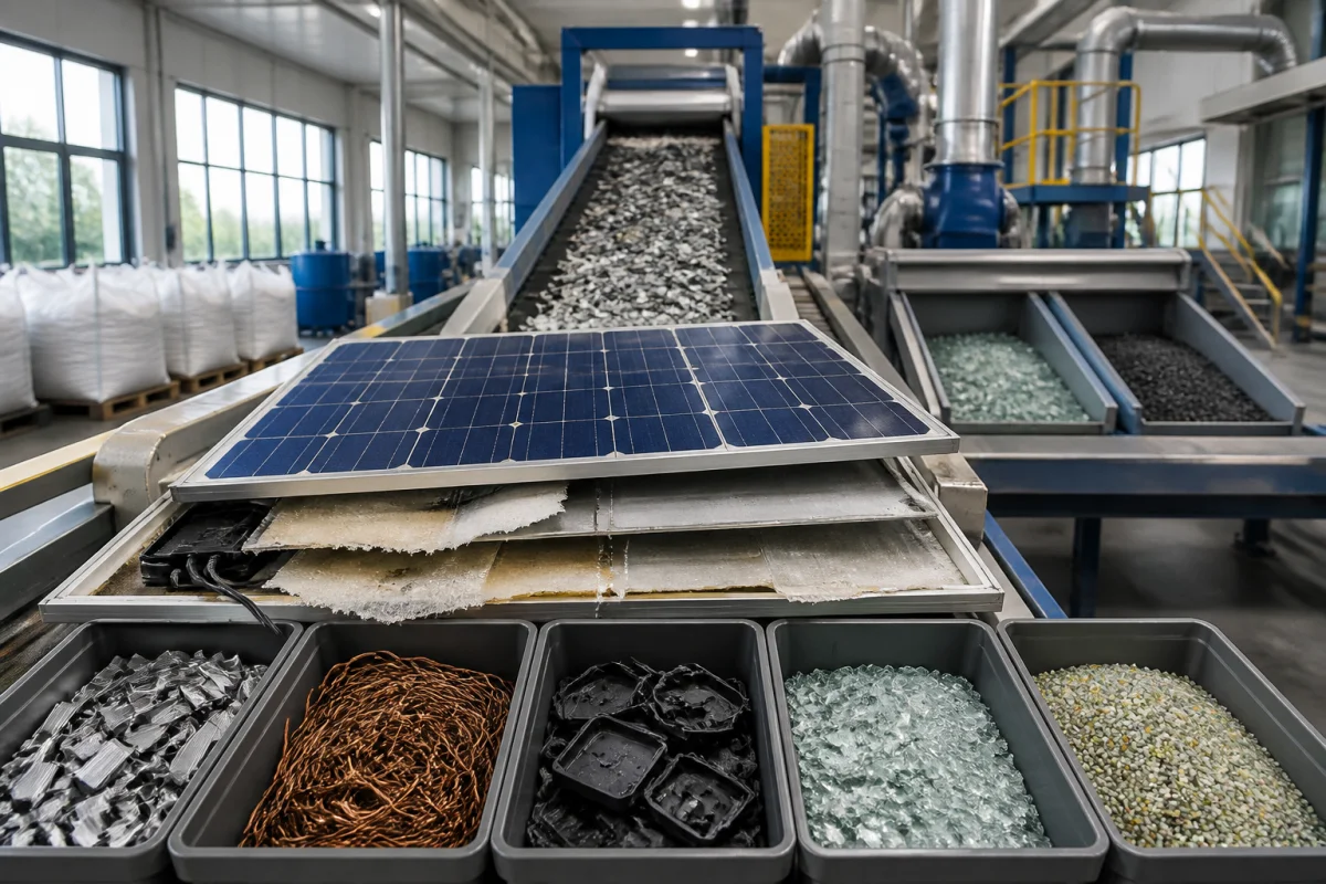 Recycler un panneau solaire, ce qu’il faut savoir en France