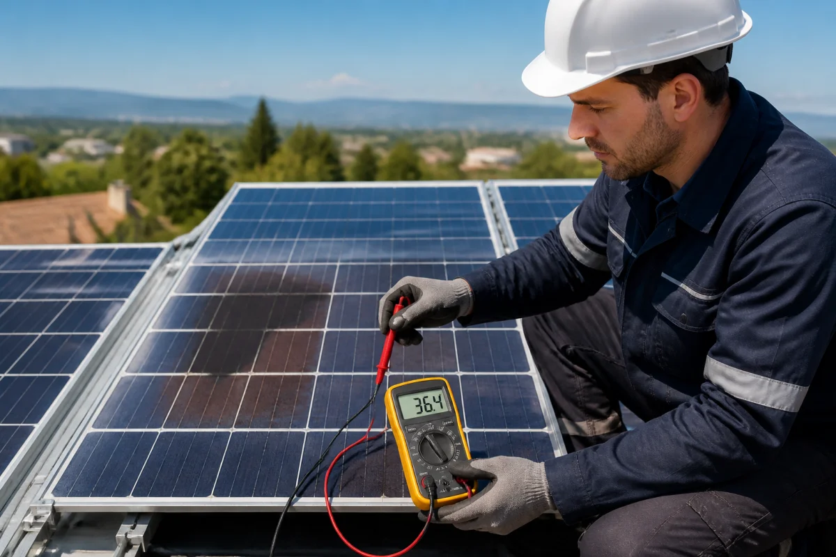Comprendre la tension d’un panneau solaire