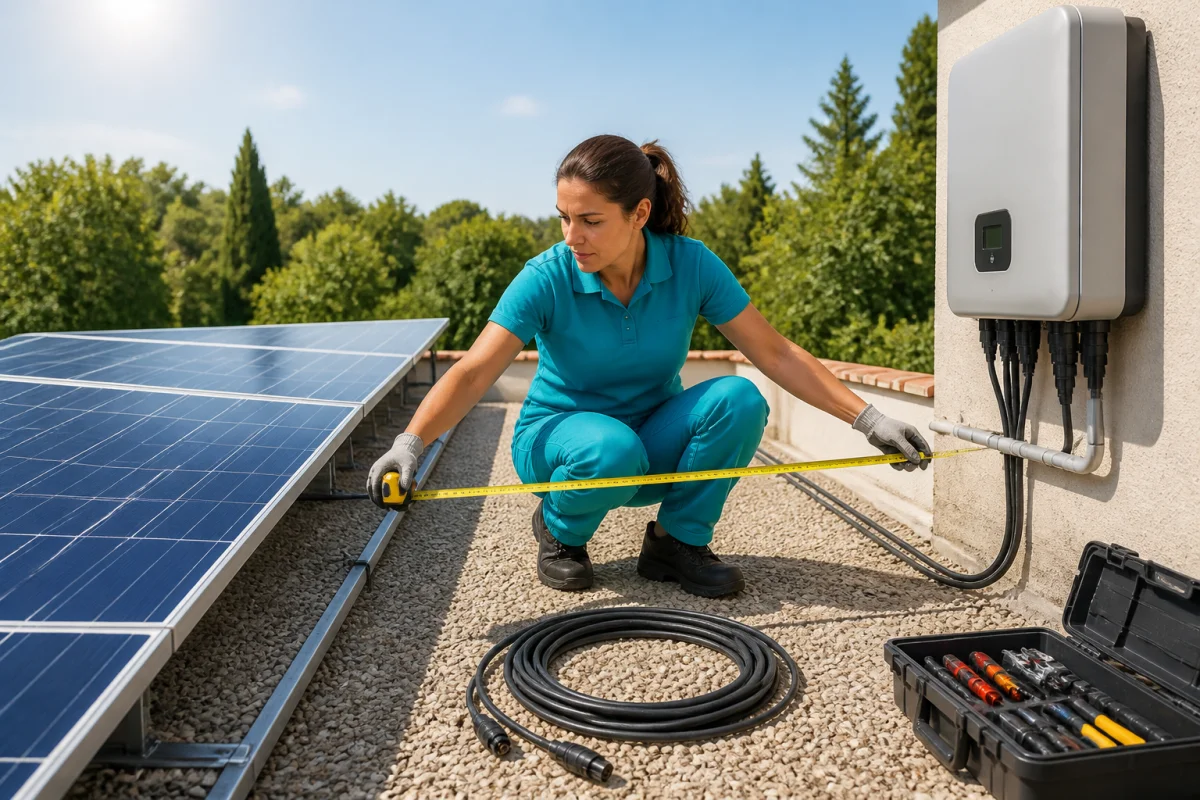 Guide complet sur la section de câble solaire