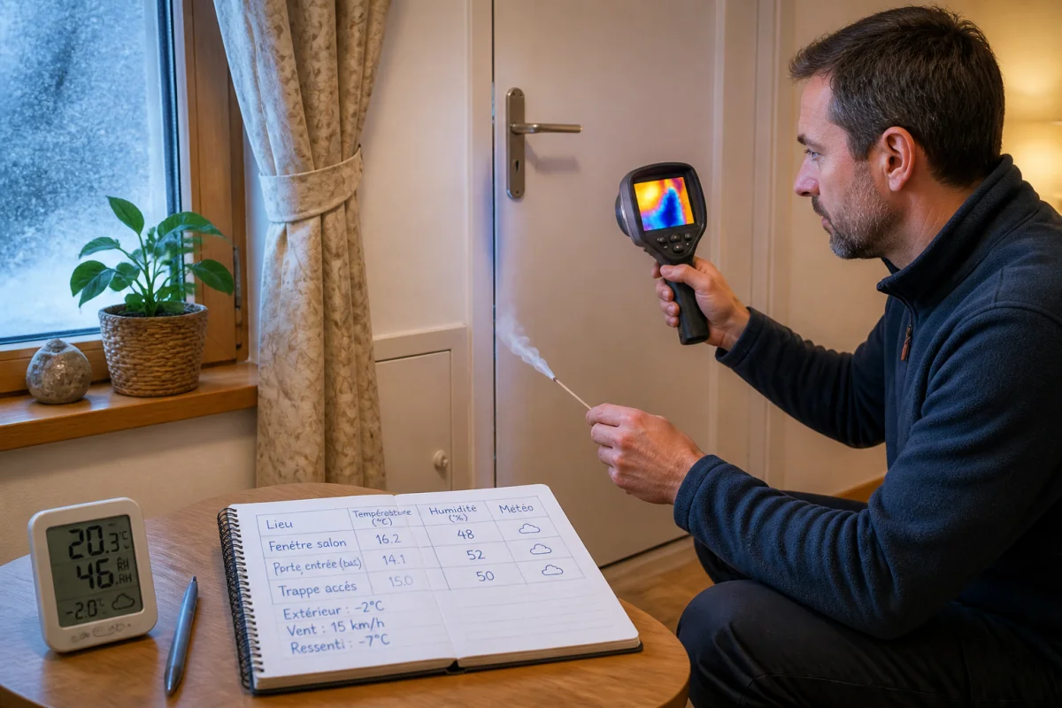Comment repérer les fuites de chaleur dans une maison