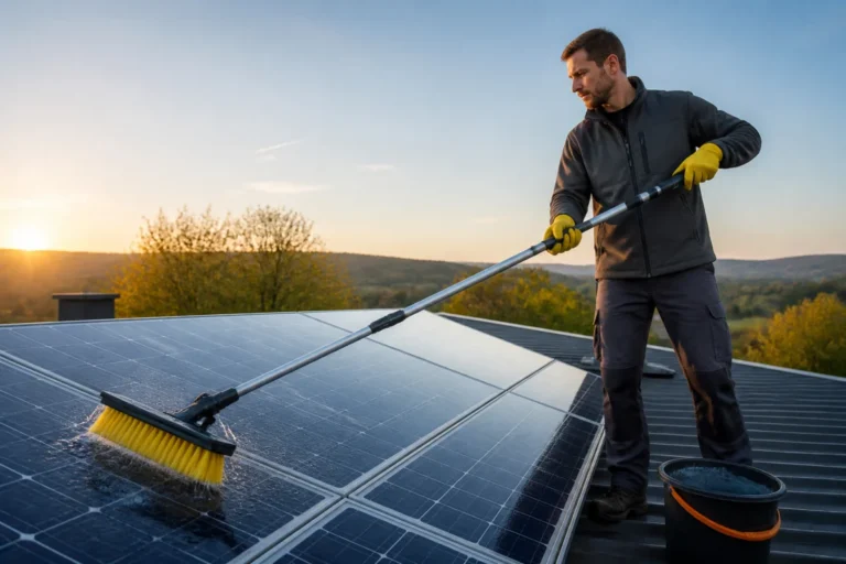 Entretenir ses panneaux solaires sans perdre en rendement