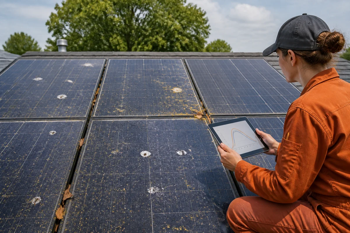 Entretenir ses panneaux solaires sans perdre en rendement