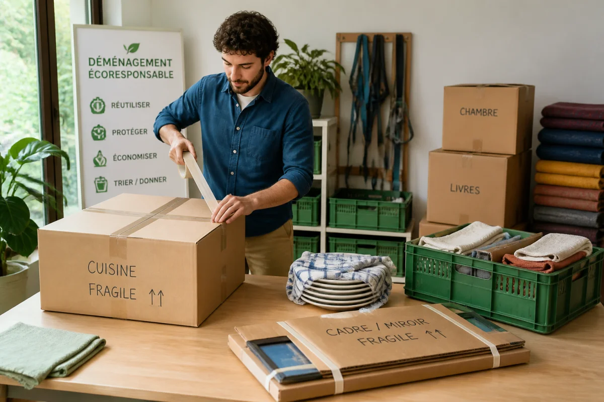 Préparer un déménagement écologique sans se compliquer